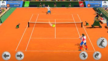 US Tennis 3D Arena Sports Game imagem de tela 3