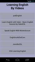 Learn English By Videos Affiche