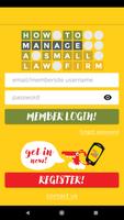 How to Manage a Small Law Firm Affiche