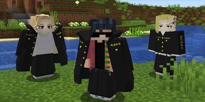 Tokyo Revengers mod for MCPE penulis hantaran