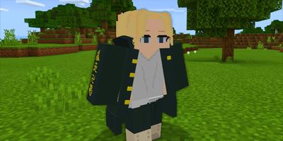 Tokyo Revengers mod for MCPE syot layar 1