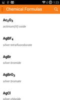 Chemical Formulas Offline পোস্টার
