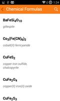 Chemical Formulas Offline স্ক্রিনশট 1