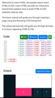 محرر أكواد الويب (HTML,CSS,Js) تصوير الشاشة 3
