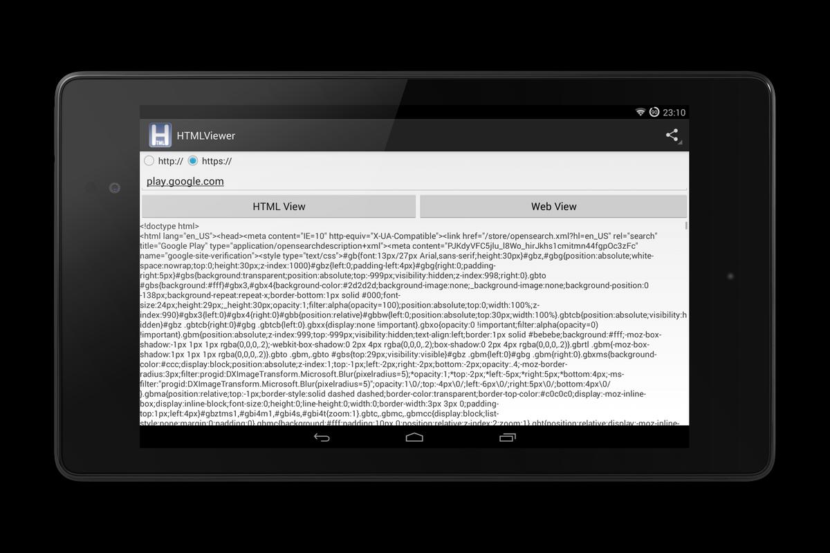 HTML Viewer for Android APK Download