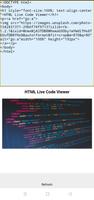 HTML Live Code Viewer скриншот 1
