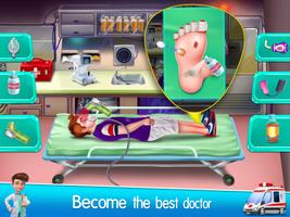 Ambulance Doctor Hospital Game imagem de tela 3