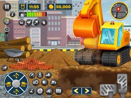 Construction Games Build House اسکرین شاٹ 1