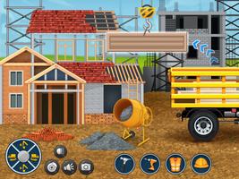 Construction Games Build House اسکرین شاٹ 2