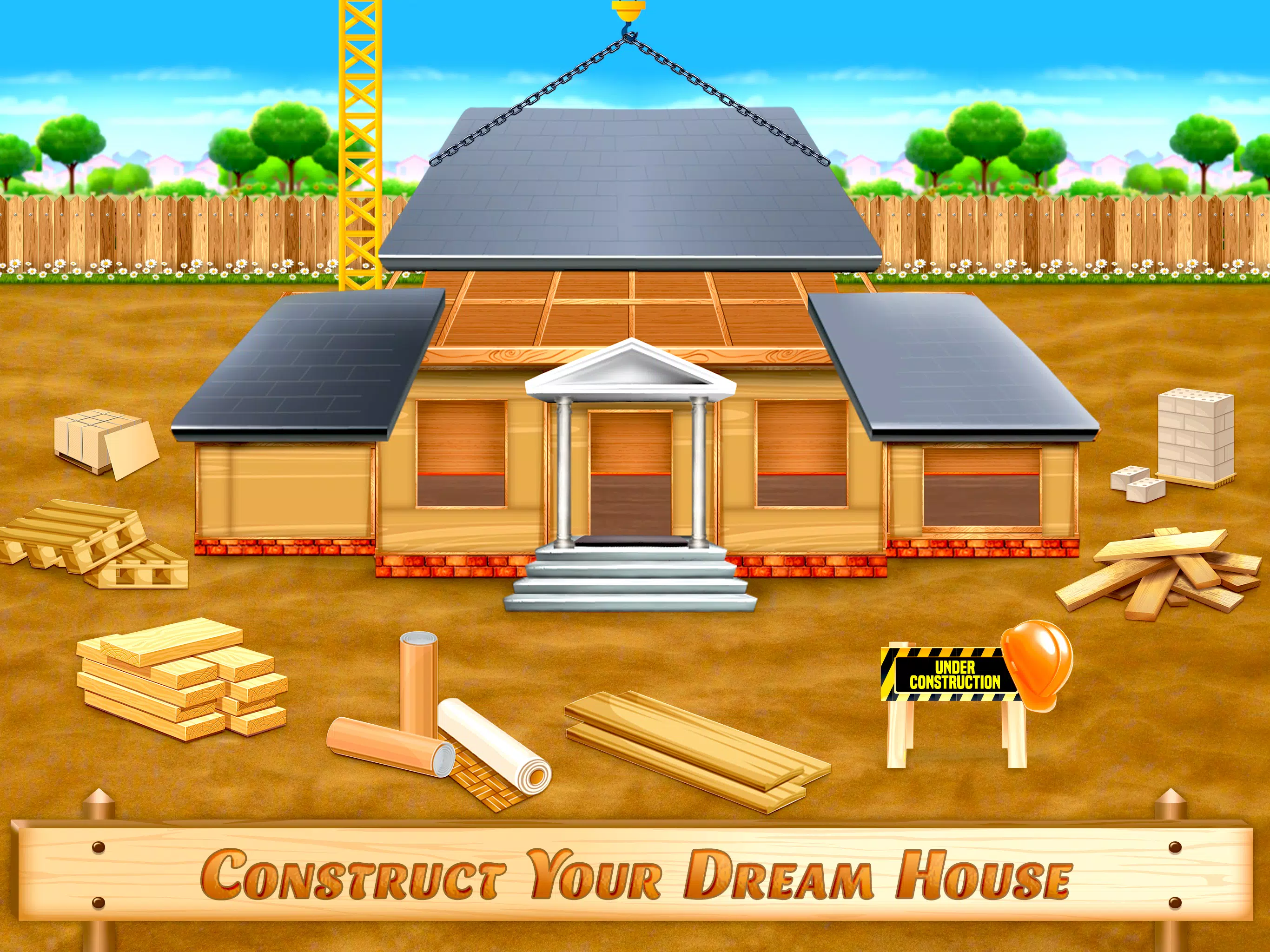 البناء: لعبة بناء منزل APK للاندرويد تنزيل