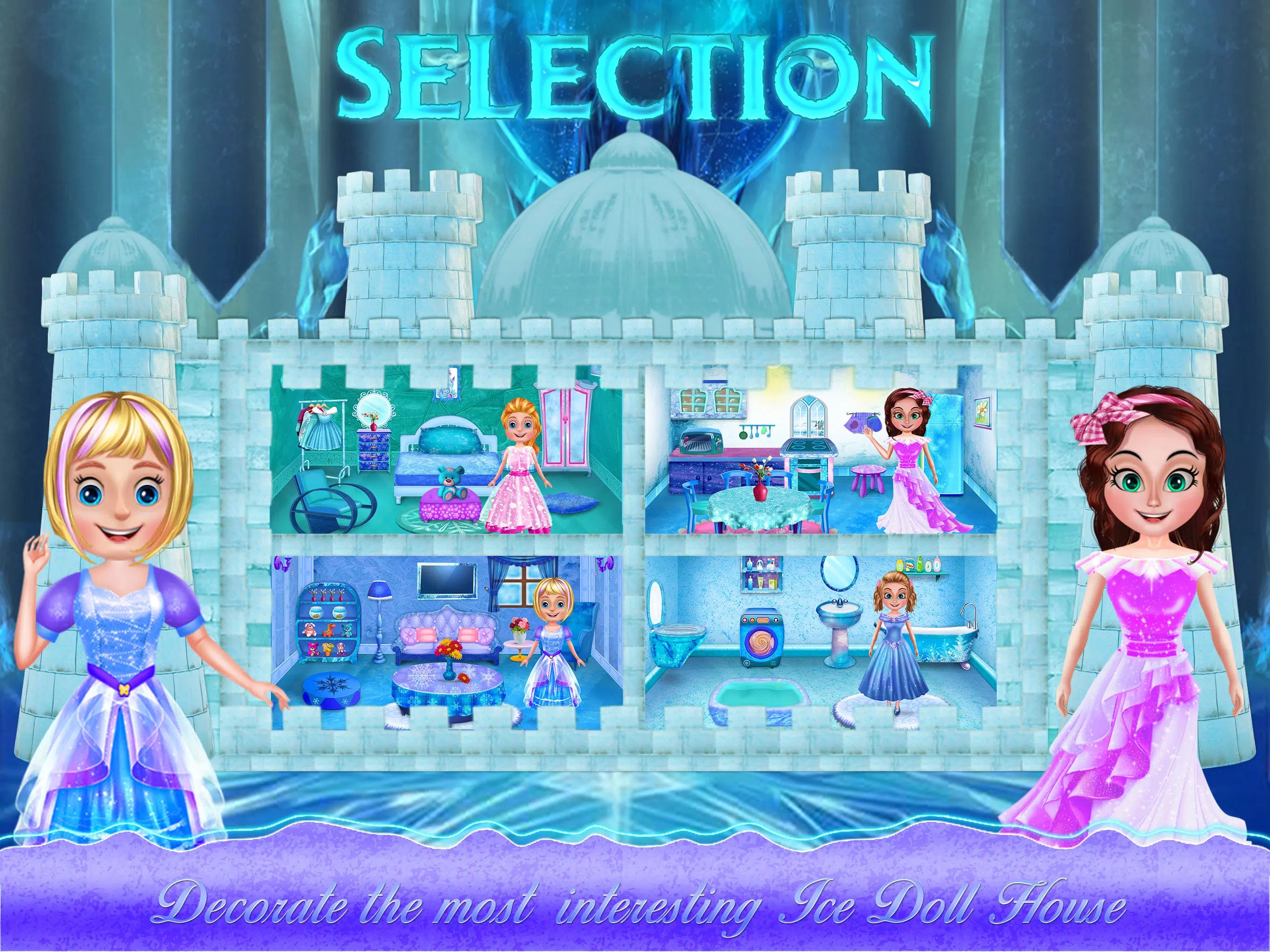 Ice Princess Doll House Games APK Download for Android Free