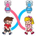 Toilet Time! Fun Bridge Puzzle icon