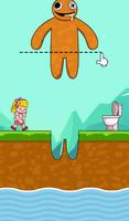 Toilet Time! Fun Bridge Puzzle poster