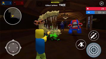 Alphabet Hunt: Roblock Shooter تصوير الشاشة 2