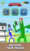 Stickman Tower: Hero Craft War Affiche