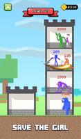 Stickman Tower: Hero Craft War screenshot 1