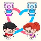 Draw to Pee: Find the Toilet أيقونة