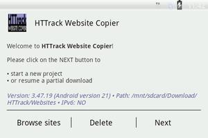 HTTrack Website Copier โปสเตอร์