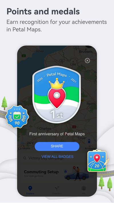 Petal Maps screenshot 4