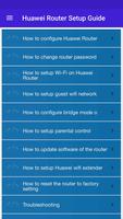 Guide for Huawei Router Setup পোস্টার