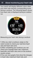 برنامه‌نما Huawei watch gt 2 guide عکس از صفحه
