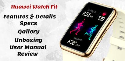 Huawei watch fit guide Affiche