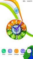 Indian Flag Clock screenshot 1