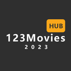 123movies hub 2023 أيقونة