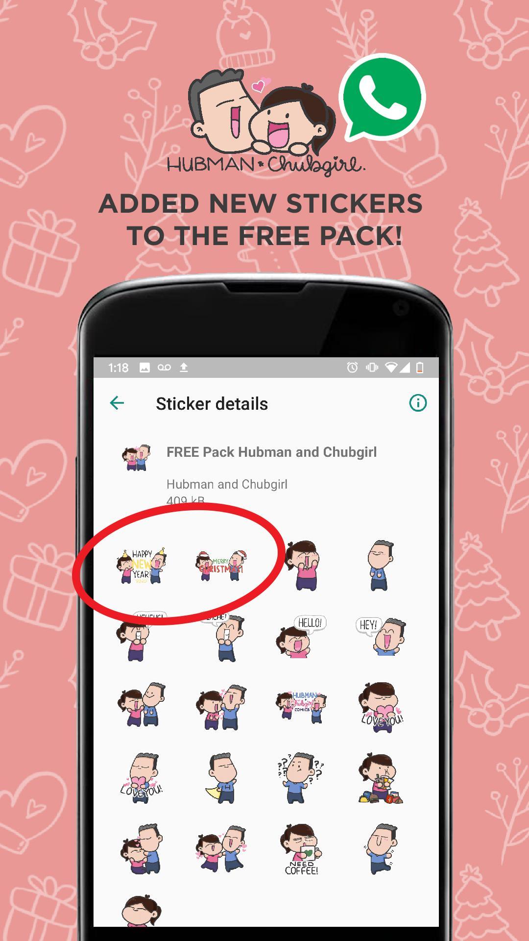 Official Hubman And Chubgirl Stickers For Whatsapp For Android