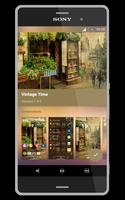 XPERIA™ THEME Vintage Time स्क्रीनशॉट 3