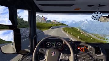 Truck Simulator conducción captura de pantalla 1
