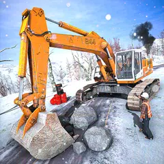 Offroad Snow Excavator: Grand Crane Simulator Game XAPK 下載