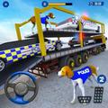US Police Multi Level Car Transporter Truck 2020