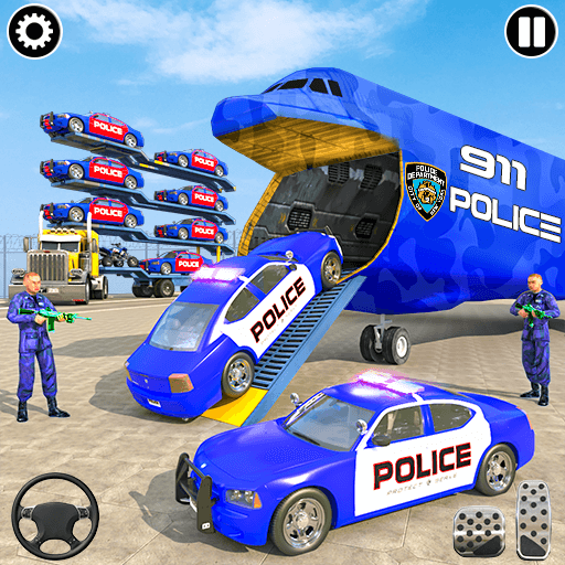 Polícia Transport Carro Parque