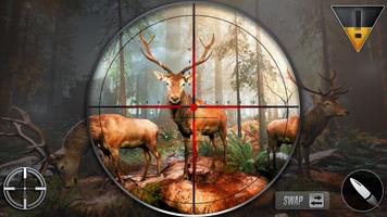 Wild Animal Deer Hunting Games poster