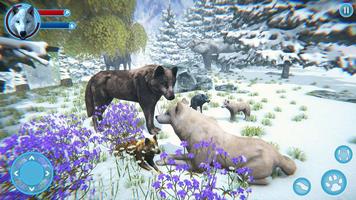 เกม หมาป่า - เกม ผจญ ​ภั สัตว์ โปสเตอร์
