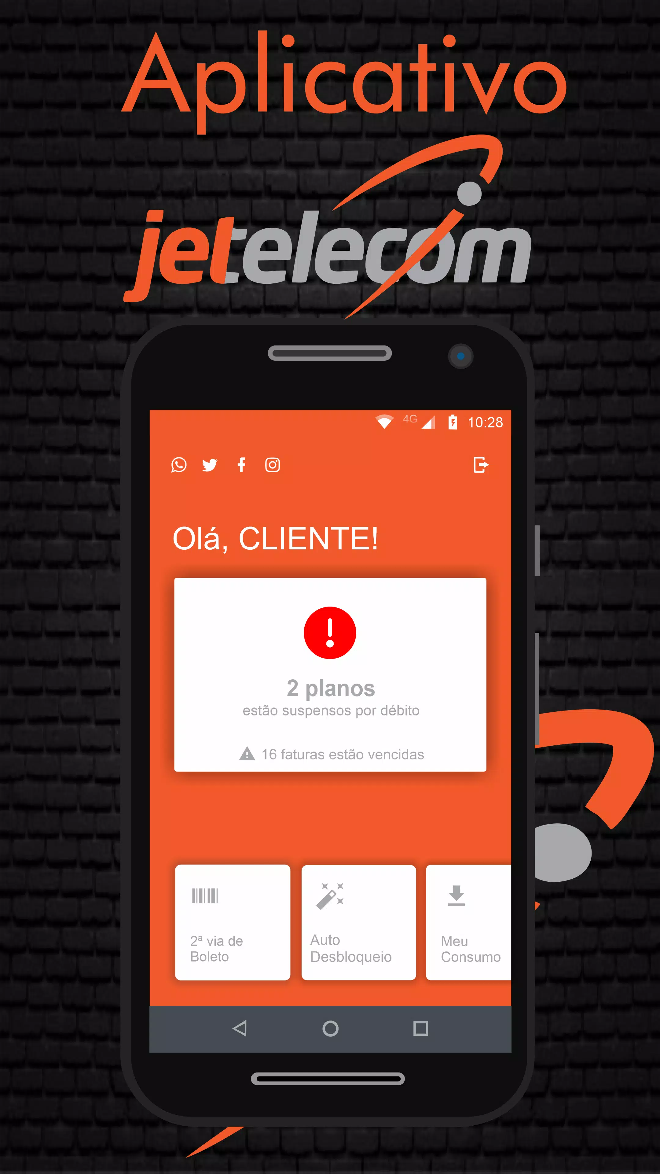Jet Telecom APK للاندرويد تنزيل