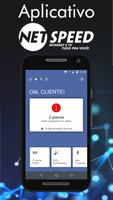 NetSpeed Internet الملصق