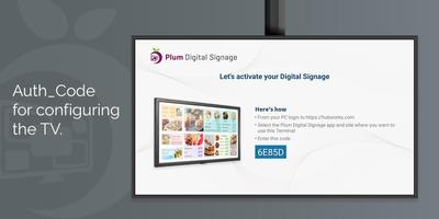 برنامه‌نما Plum Digital Signage عکس از صفحه