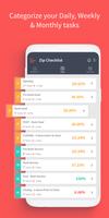 Zip Checklist captura de pantalla 1