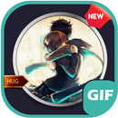 Hug Gif stickers APK