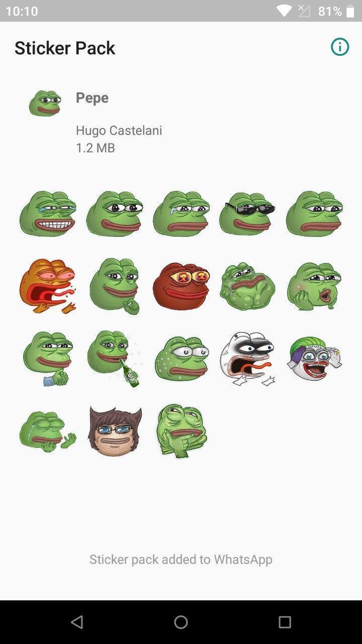 Whatsapp sticker pack github