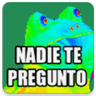 Nadie Te Preguntó Botón 🐸🔥😂 Zeichen