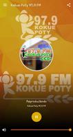 Kokue Poty 97.9 FM ポスター