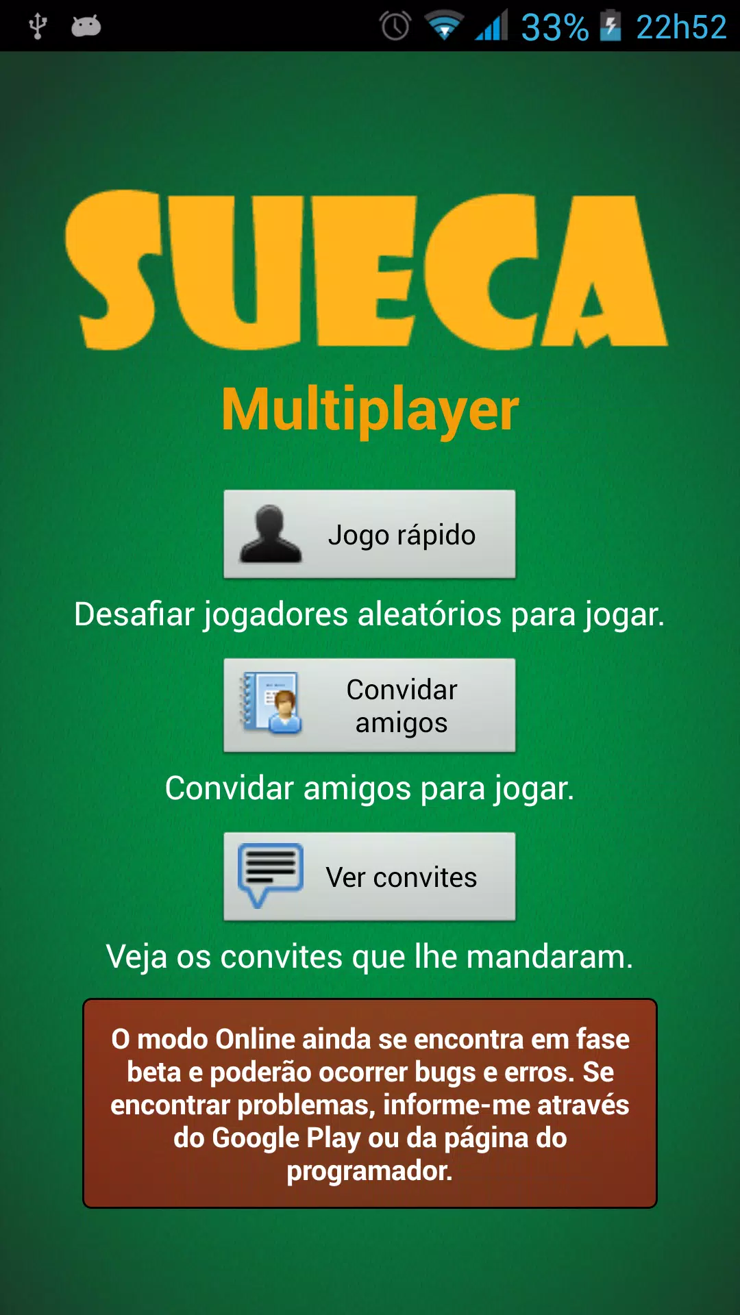 Download do APK de Sueca Online .net para Android