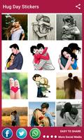 برنامه‌نما Hug Day Love Stickers عکس از صفحه
