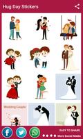 برنامه‌نما Hug Day Love Stickers عکس از صفحه