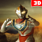 Ultrafighter3D : Gaia Legend Fighting Heroes icône