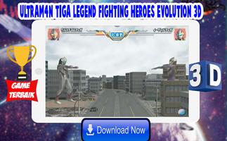 Ultrafighter3D: Tiga Legend Fighting Heroes पोस्टर