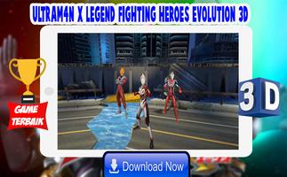 Ultrafighter3D : Ultraman X Legend Fighting Heroes poster
